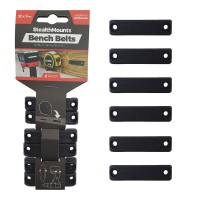 StealthMounts Black Bench Belt (6 Pack) £8.95